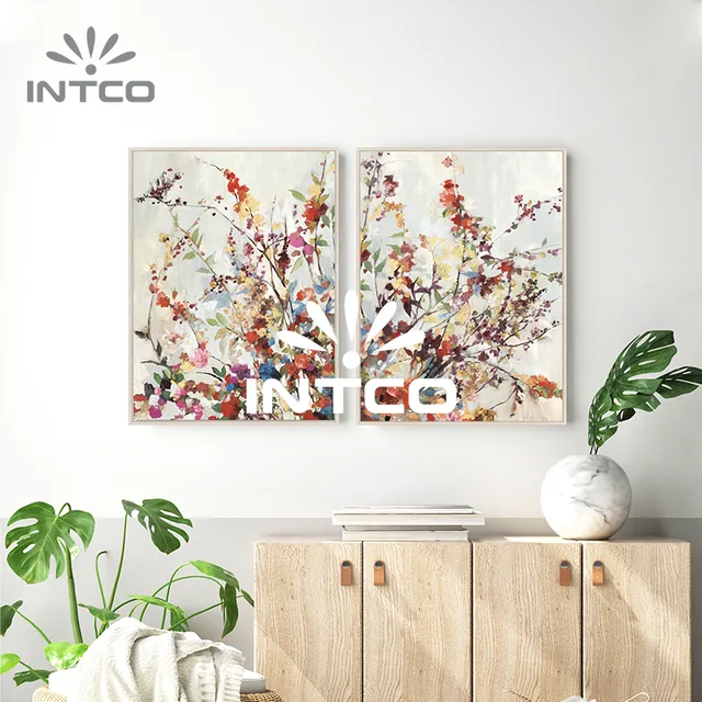 Canvas Set-colorful plants
