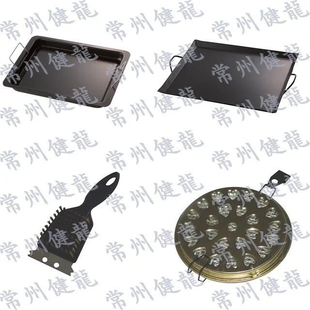 Bbq plate,brush,mosquito-repellent