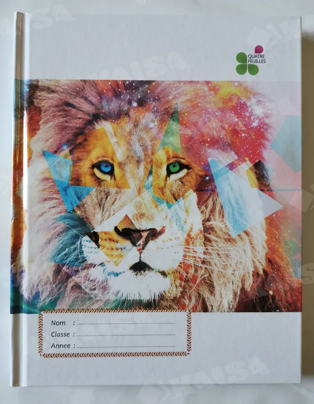 Hard cover notebook