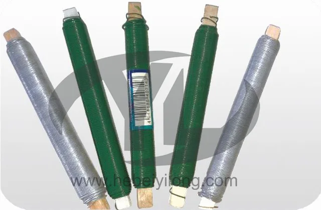 Tie wire with axle