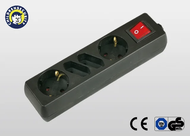 German type extension socket