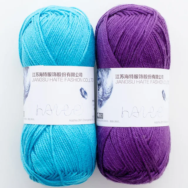 Soft 100% acrylic solid dyed 8 ply hand knitting yarn