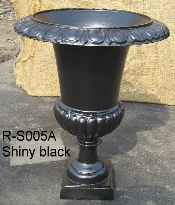 Cast iron urn