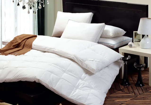 Down mattress topper