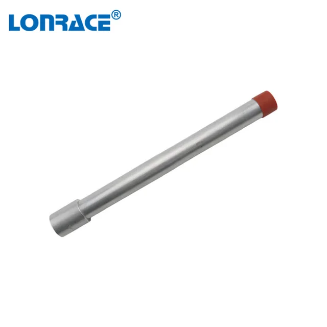 Rigid aluminum conduit threading tube