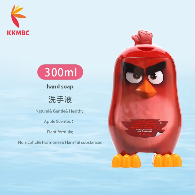 Angry Bird 3-in-1 body wash,shampoo& conditioner