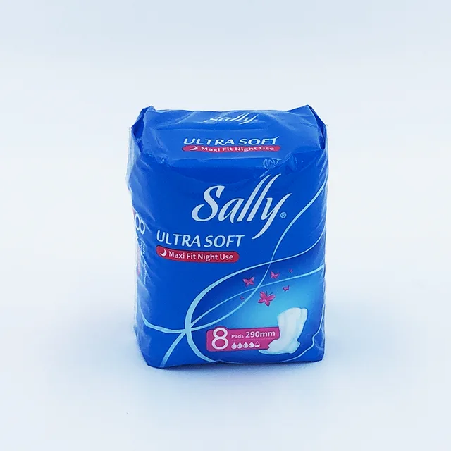 Sally Ultra soft Super Maxi Fit Night use sanitary Pad 290mm 8pcs