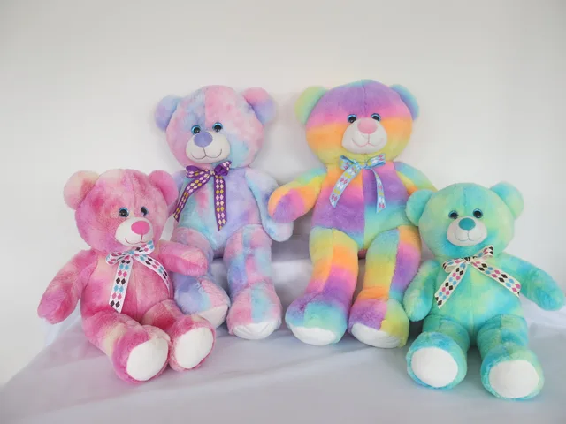 4color Rainbow Bear