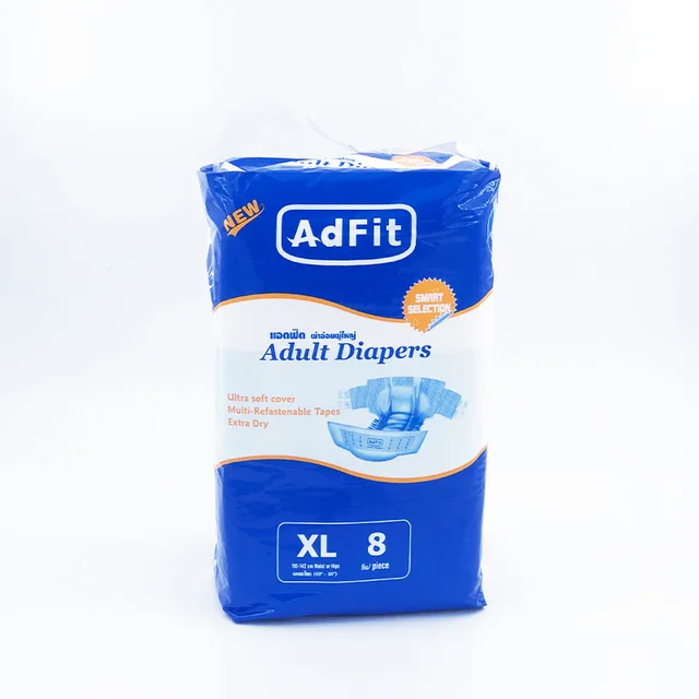 Adfit Adult Diaper Extra Large Size 8pcs