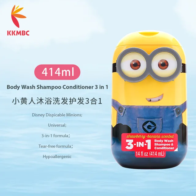 Dispicable Minions Body Wash Shampoo Conditioner 3 in 1
