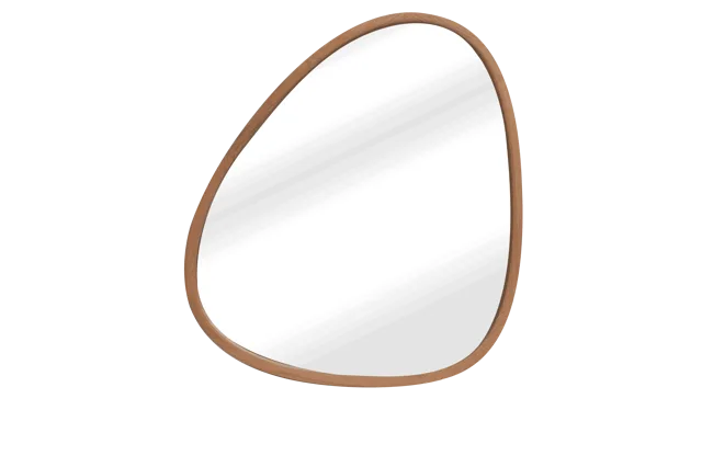 YM124 high quality solid wood mirror oak wood mirror decor