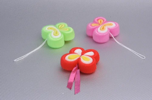 Flower bath ball