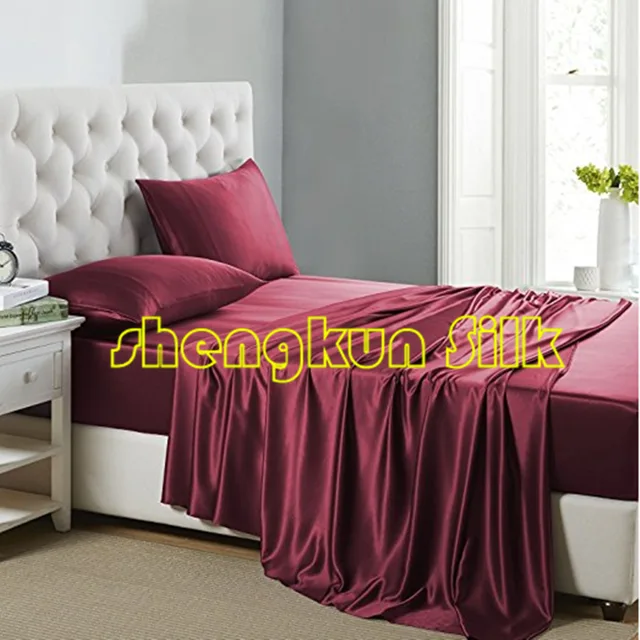 Premium Luxury 100% Mulberry Silk Duvet Cover Set