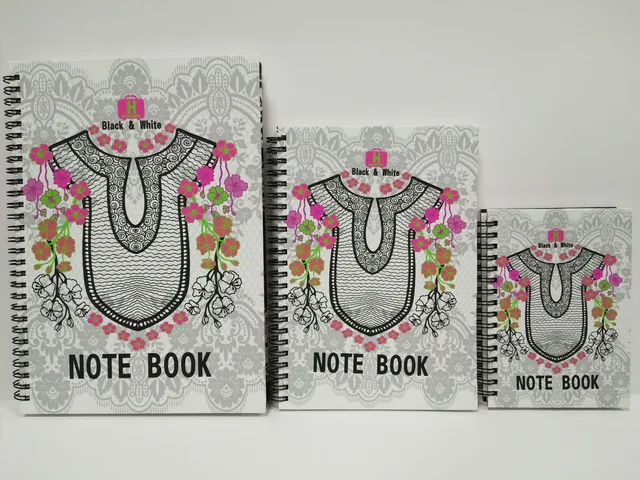 Hard cover notebook