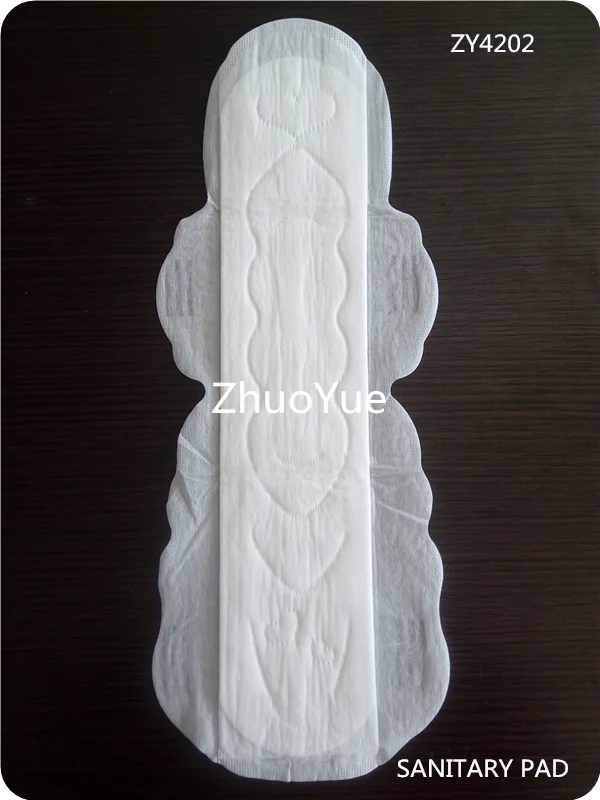 Sanitary napkin with cottony 420mm for feminine menstrual night use