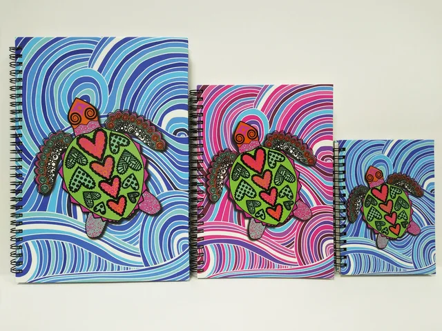 Hard cover notebook
