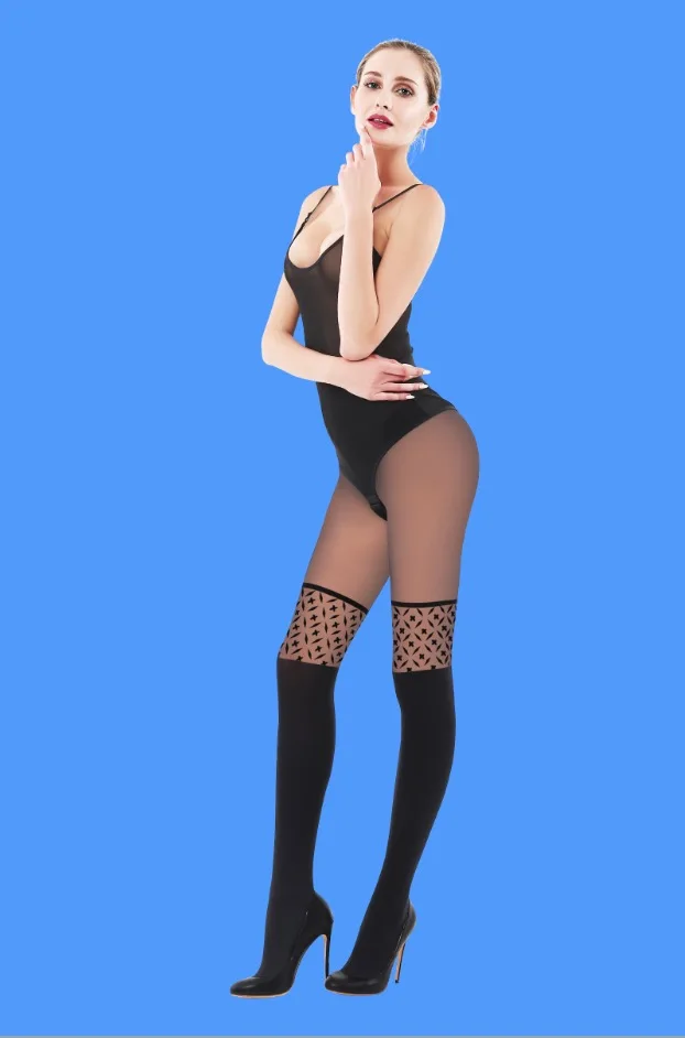 Fashion jacquard pantyhose