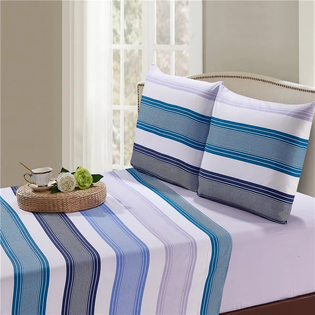 Printed bed sheet set