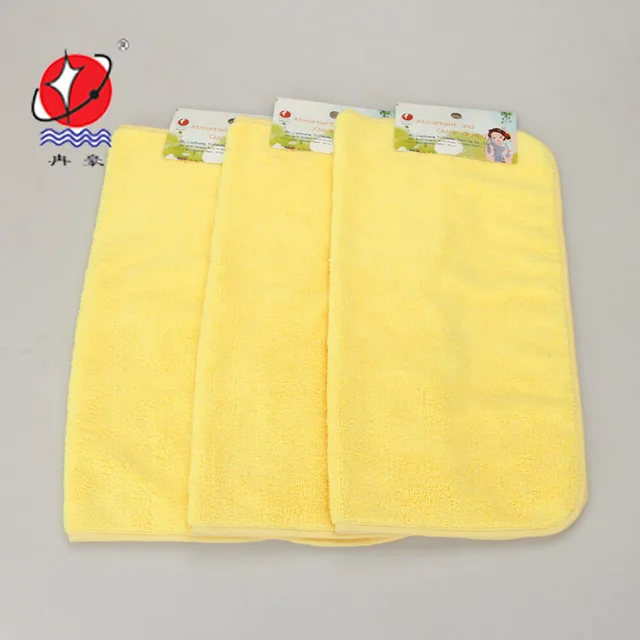 Professional manufacture customized logo RH-MT0028 microfiber towel Long terry microfiber towel