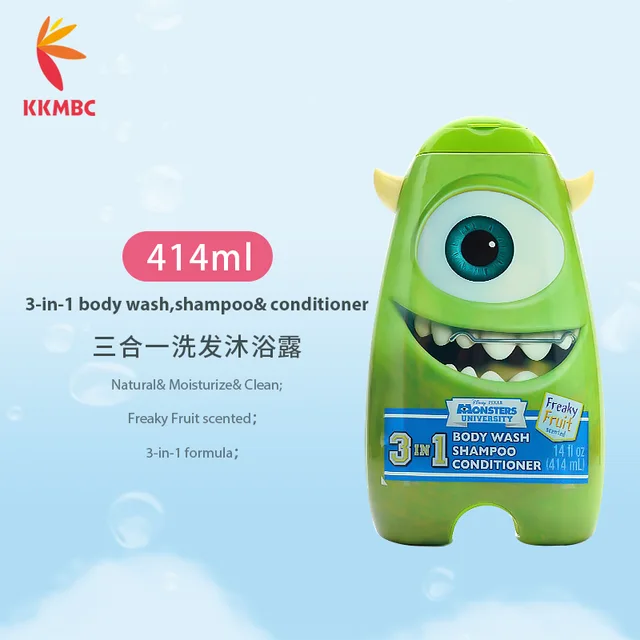 Monsters University 3-in-1 body wash,shampoo& conditioner