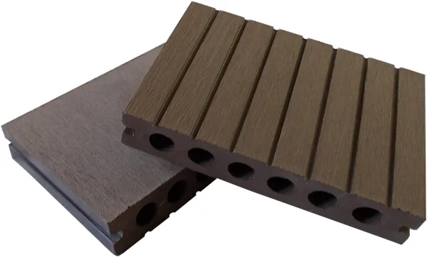 European Quality Standard circle hollow Composite Decking Hollow Board