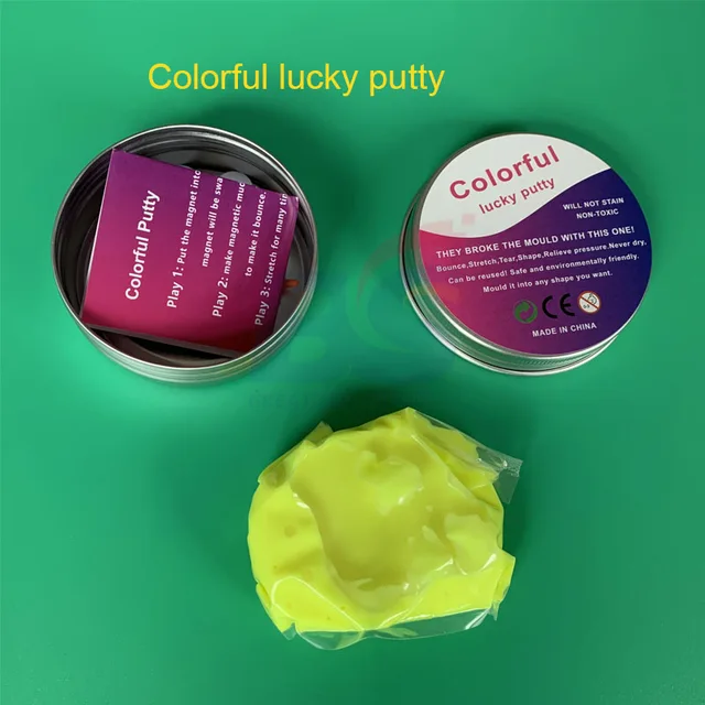 Colorful Bouncing putty