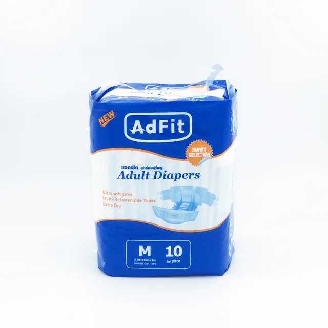 Adfit Adult Diaper Medium Size 10pcs