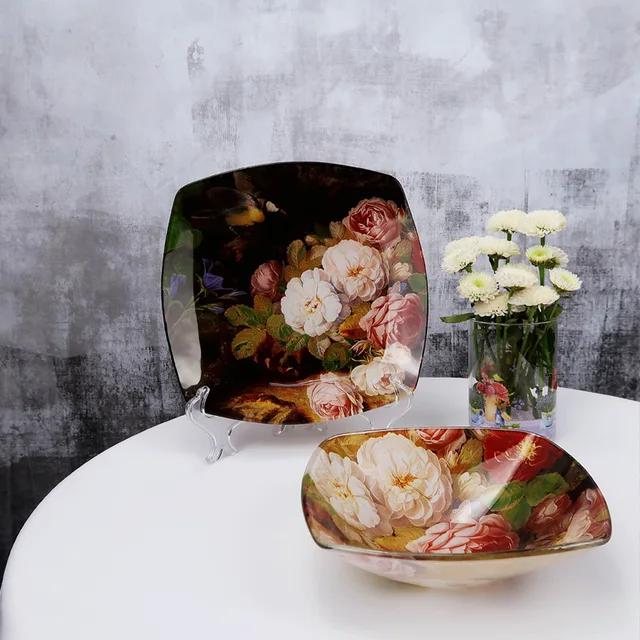 Glass tableware