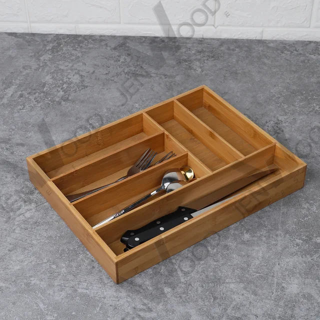 Bamboo knife drawer