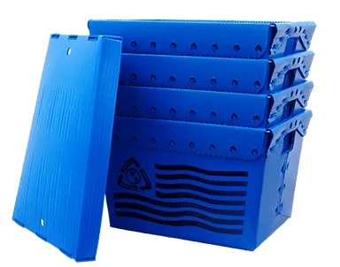 PP plastic corrugated coroplast hollow board skeleton box for sale