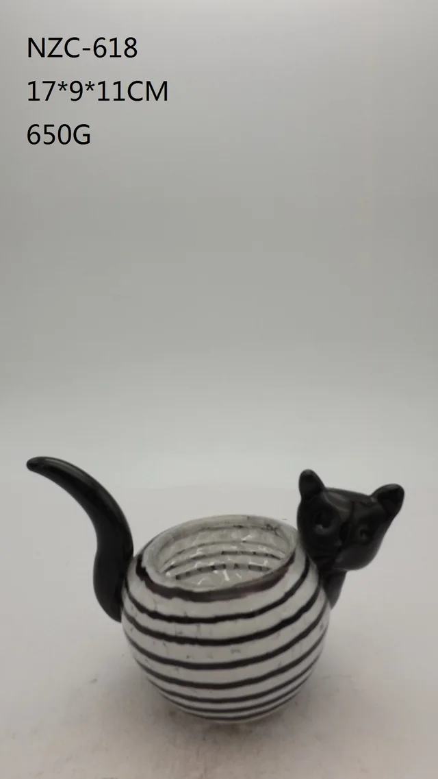 Glass Candleholder