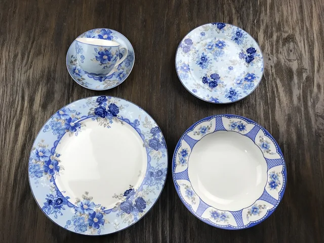 New Bone China Dinner Set