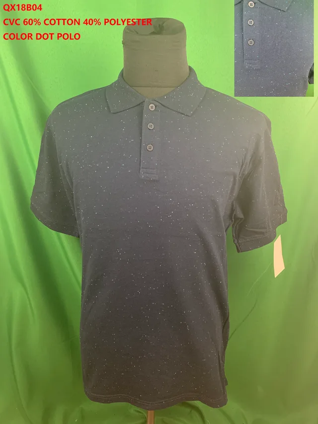 Qx18b04 Cvc Color Dot Polo