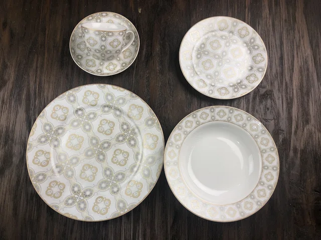 New Bone China Dinner Set