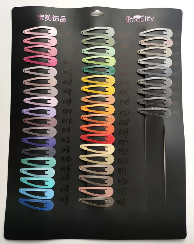 Snap clips barrettes, Bobby pins