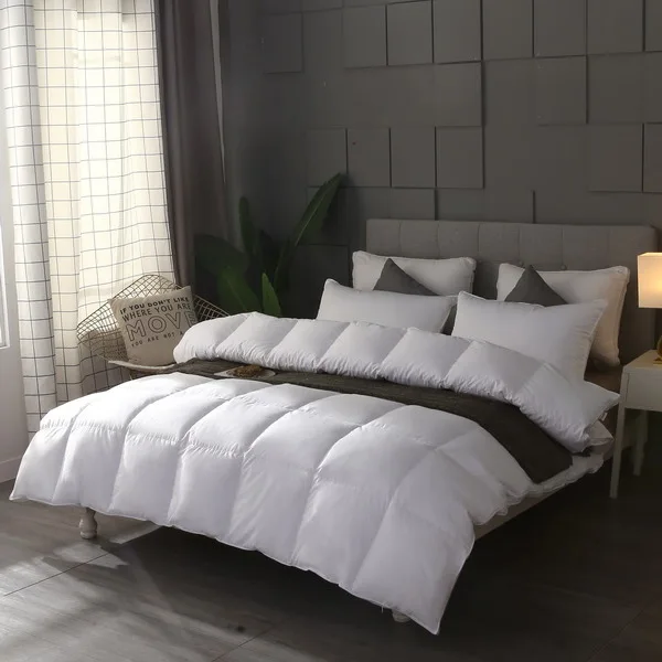 100%cotton sateen feather & down quilts