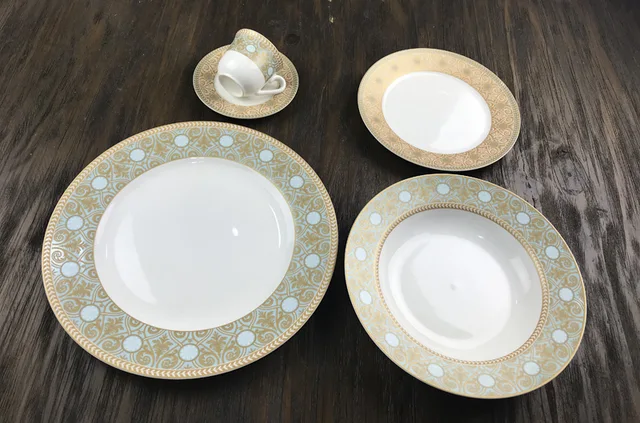 New Bone China Dinner Set