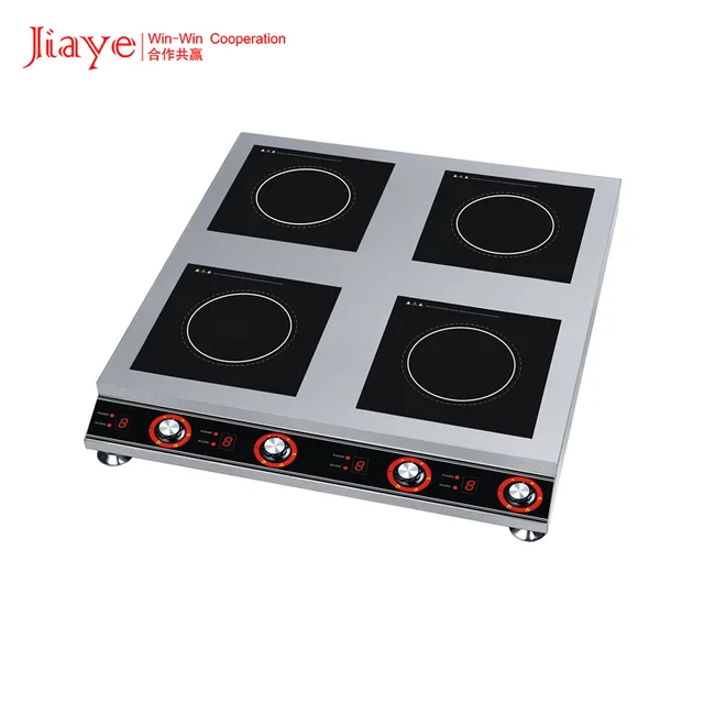 Commercial induction cooktops