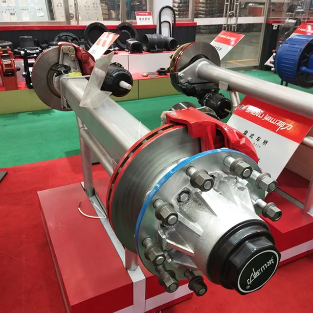 Disc trailer axle