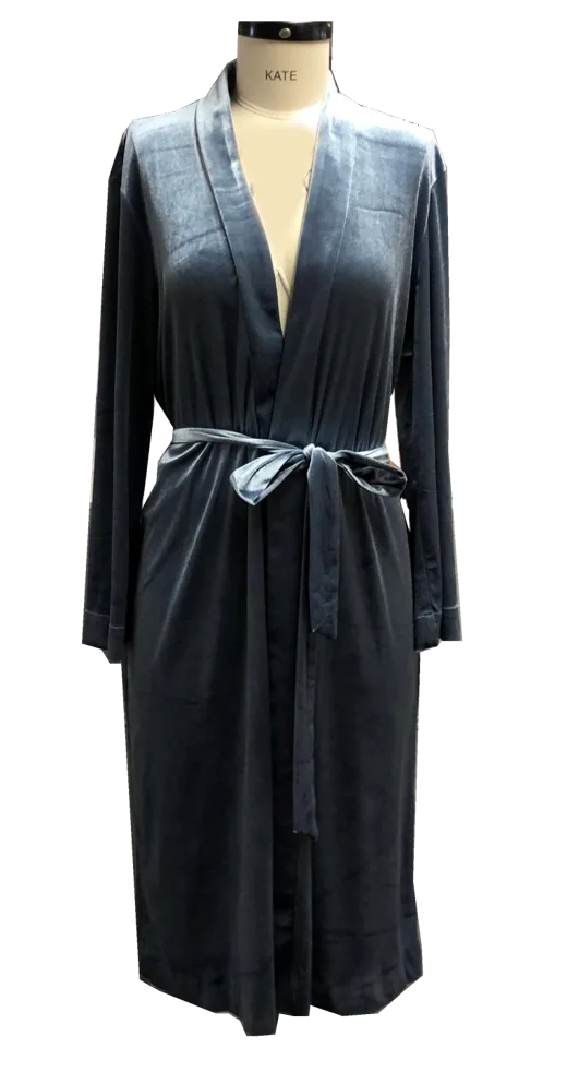 Velvet robe