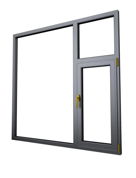 GA60 series thermal-break inwards & outwards casement window