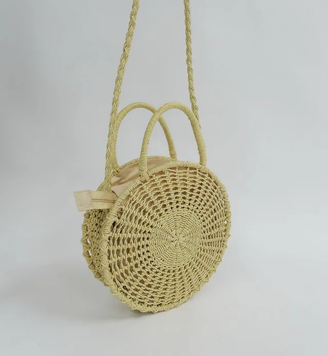 Straw bag