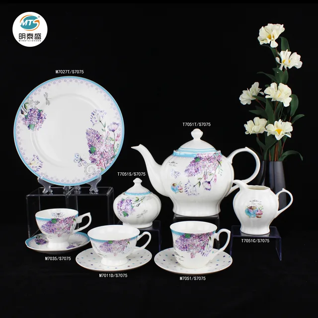 Ceramic tea set