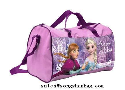 Travelling bag polyester shoulder strap sports small bag custom for kids, primiary school