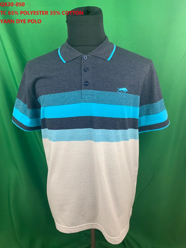Qx20-050 Tc Yarn Dye Polo