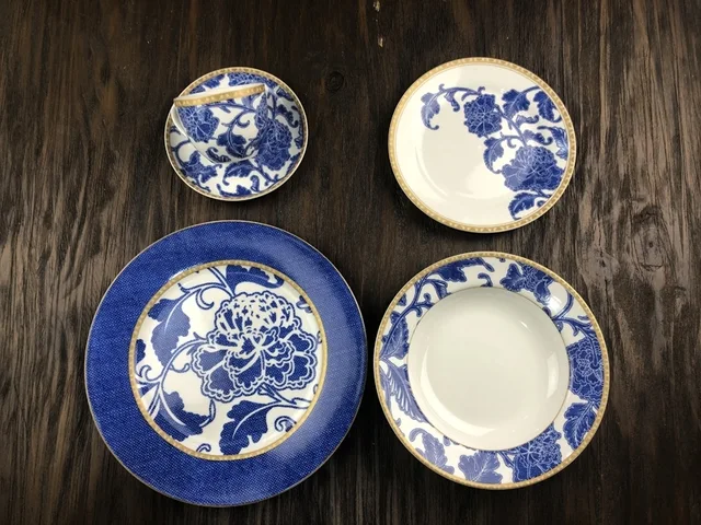 New Bone China Dinner Set