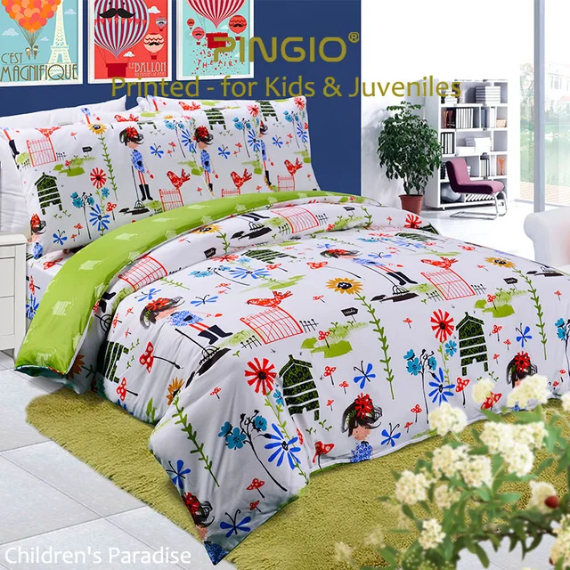 Bedding (Sheet Set, Duvet Cover Set, Comforter Set) Reactive Printing #PG918