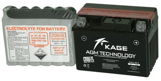 KGX4L-BS Low Maintenance free battery