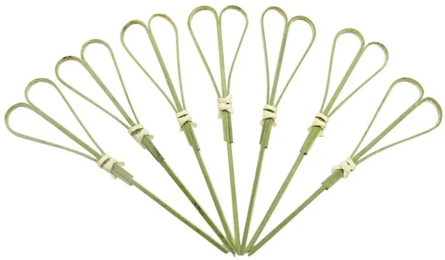 Bamboo heart skewer