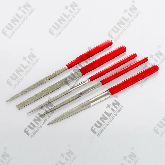 Electroplated diamond file